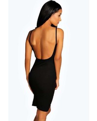 Boohoo Helen Low Back Bodycon Dress