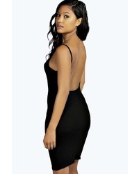 Boohoo Helen Low Back Bodycon Dress