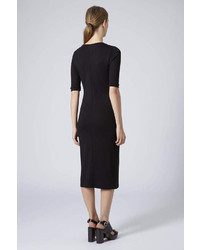 Topshop Jersey Midi Bodycon Dress