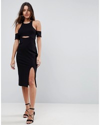 Finders Keepers Leon Cut Away Bodycon Dress