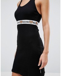 Moschino Logo Bodycon Dress