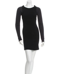 Kimberly Ovitz Long Sleeve Bodycon Dress