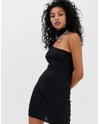 New Girl Order One Shoulder Bodycon Dress With Asymmetric Cut Out