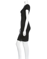 Chanel Rib Knit Bodycon Dress