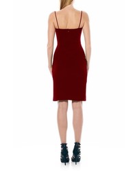 Laundry by Shelli Segal Ruched Jersey Body Con Dress