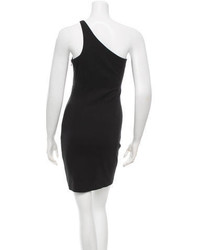 Alexander Wang T By One Shoulder Bodycon Dress