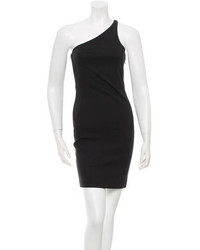 Alexander Wang T By One Shoulder Bodycon Dress