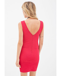 Forever 21 Textured Bodycon Dress