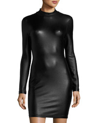 French Connection Twilight Shine Body Conscious Dress Black