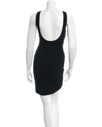 Chanel Zip Up Bodycon Dress W Tags