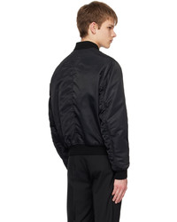 Tom Ford Black Compact Bomber Jacket