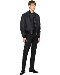 Tom Ford Black Compact Bomber Jacket
