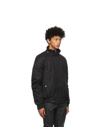 Rick Owens DRKSHDW Black Globe Bomber Jacket