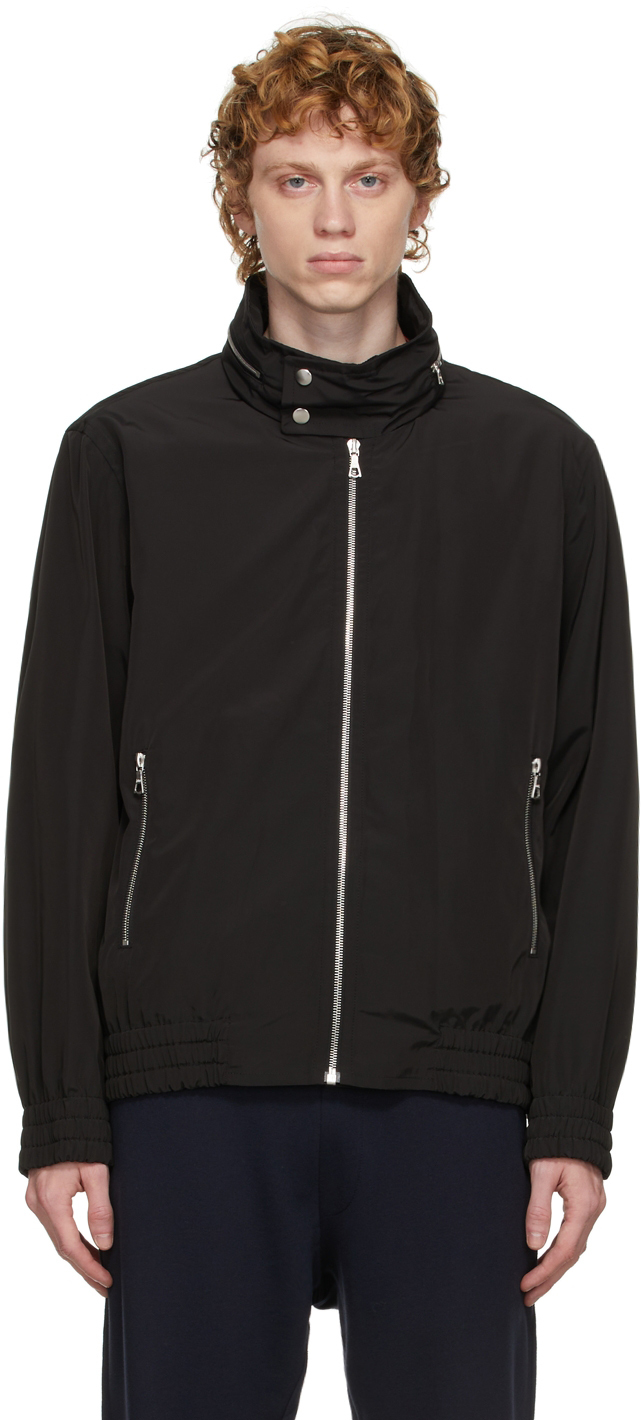 Dries Van Noten Black Satin Jacket, $930 | SSENSE | Lookastic