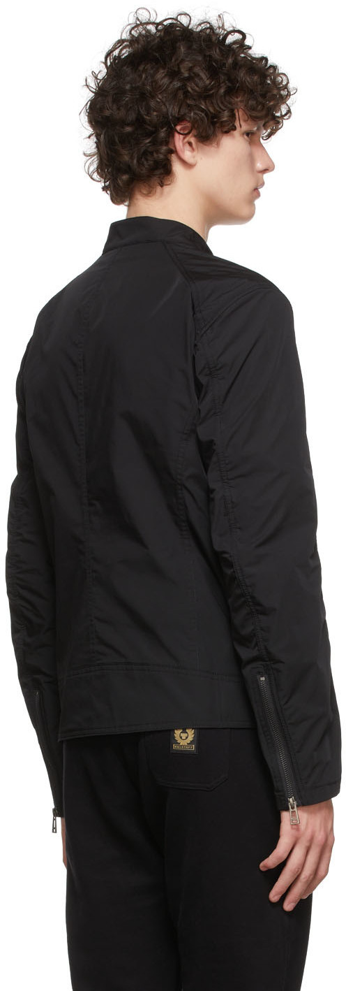 Belstaff Black V Racer Jacket, $395 | SSENSE | Lookastic