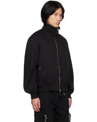 C2h4 Black Zip Jacket