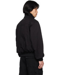 C2h4 Black Zip Jacket