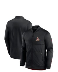 FANATICS Branded Black Arizona Coyotes Locker Room Full Zip Jacket