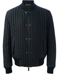 Canali Quilted Bomber Jacket