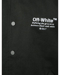 Off-White Chest Logo Bomber Jacket