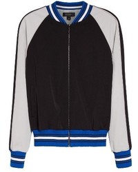 St. John Collection Stretch Tech Twill Bomber