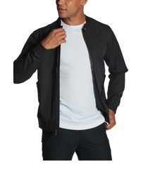 CUTS CLOTHING Cuts Legacy Water Resistant Bomber Jacket In Black At Nordstrom