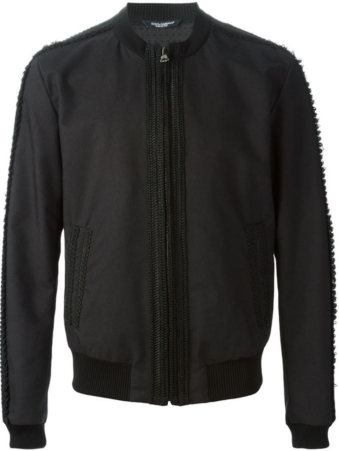 Dolce & Gabbana Embroidered Bomber Jacket, $2,725 | farfetch.com ...