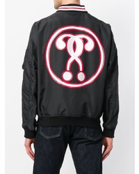 Moschino Double Question Mark Bomber Jacket