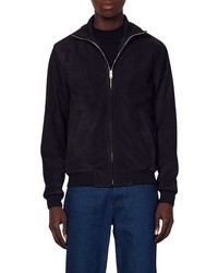 Sandro Fifties Bomber Jacket In Black At Nordstrom