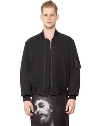 Givenchy Cotton Seersucker Bomber Jacket
