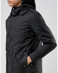 Selected Homme Premium Parka With Removable Bomber Jacket