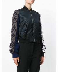 J.W.Anderson Jw Anderson Cable Knit Bomber Jacket