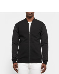 Reigning Champ Loopback Cotton Jersey And Shell Bomber Jacket