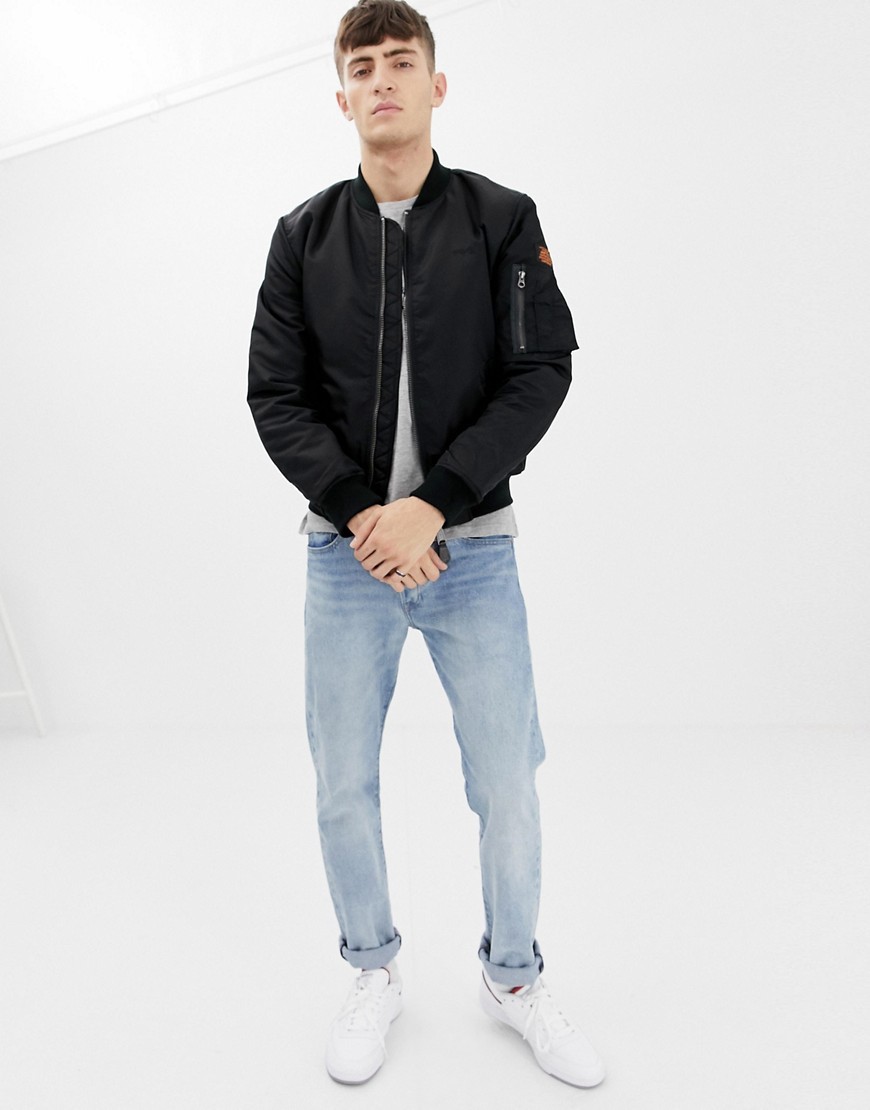 Schott Ma1 Bomber Jacket, $104 | Asos | Lookastic