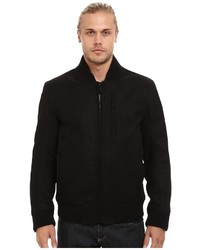 Andrew Marc Marc New York By Rikers Pressed Wool Bomber