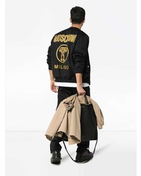 Moschino Milano Logo Bomber Jacket