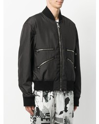 Versus Multi Zip Bomber Jacket