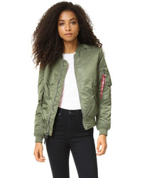 One By Alpha Industries Bomber Jacket