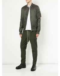 Rick Owens Padded Bomber Jacket