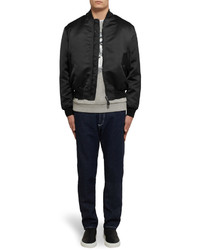 Givenchy Padded Satin Bomber Jacket