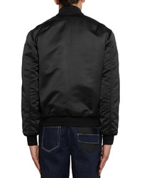 Givenchy Padded Satin Bomber Jacket