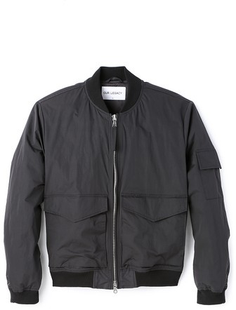 Our Legacy Patch Pocket Bomber Jacket, $345 | East Dane | Lookastic