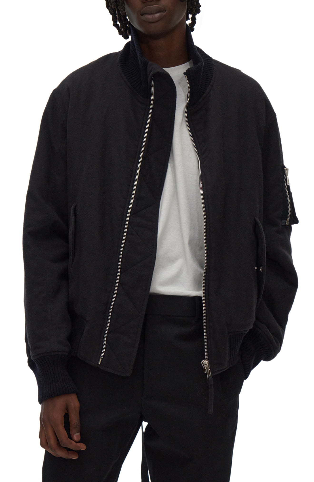 Helmut Lang Ped Bomber Jacket, $595 | Nordstrom | Lookastic