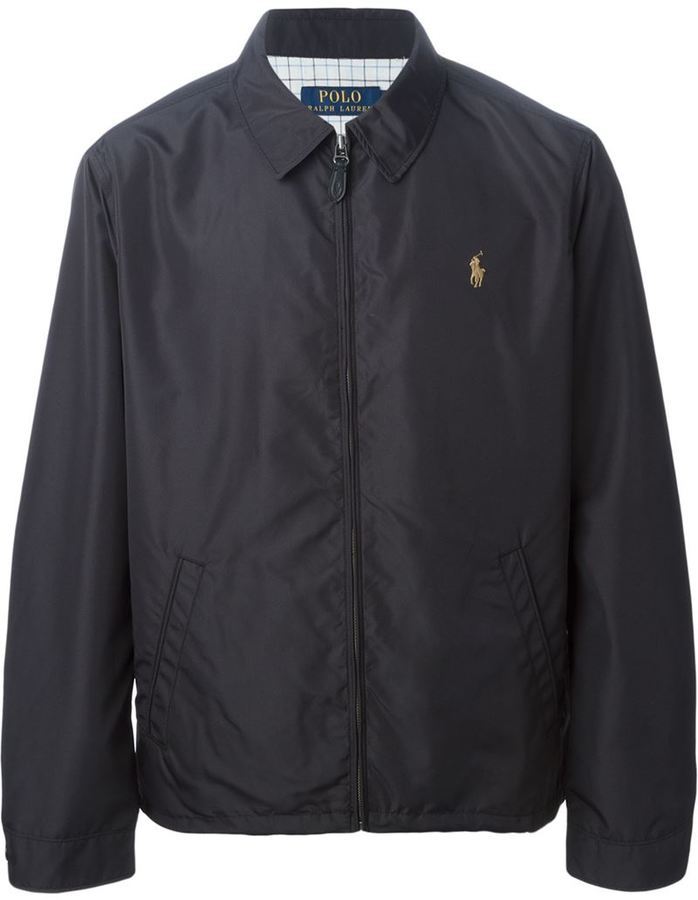 Polo Ralph Lauren Zipped Bomber Jacket, $224 | farfetch.com | Lookastic