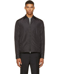 Rag and Bone Rag Bone Black Nylon Agnes Bomber Jacket