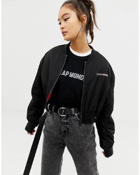 Cheap Monday Recycled Polyester Crop Jacket