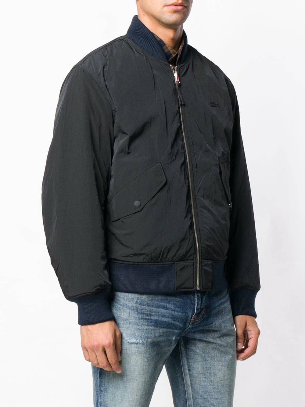 Lacoste Reversible Bomber Jacket, $287 | farfetch.com | Lookastic