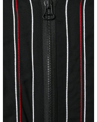 Lanvin Stripe Embroidered Bomber Jacket