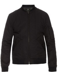 A.P.C. Theo Cotton Blend Bomber Jacket