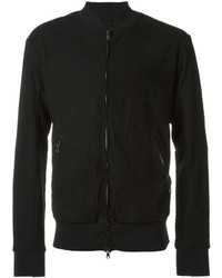 Transit Lambskin Bomber Jacket